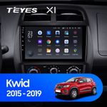 Teyes X1 9"для Renault Kwid 2015-2019