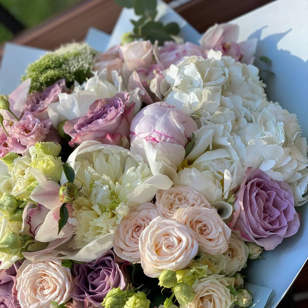 Букет цветов «Краски нежности»