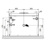Котёл газовый конденсационный Ferroli Force W80 настенный с закрытой камерой