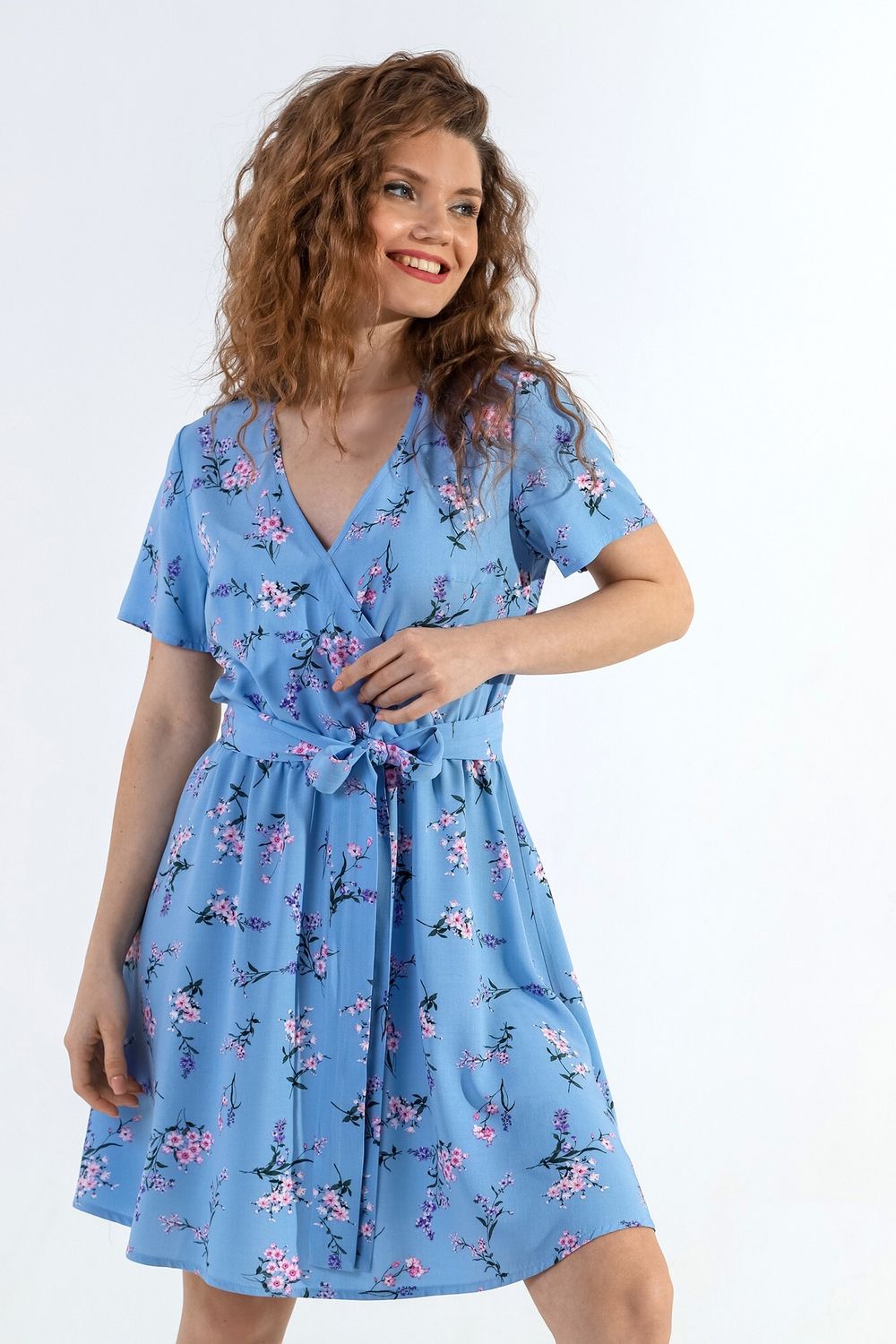 Платье Розмарин-1 Виотекс ГОЛУБОЙ