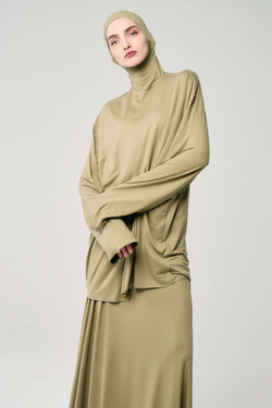 Лонгслив база хаки