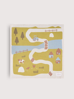 Плед детский Loomknits Ферма Мультиколор