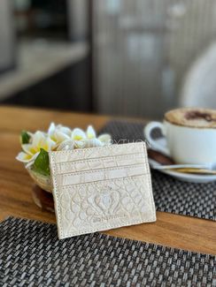 Картхолдер из кожи крокодила WA-212