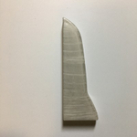 Заглушка левая к плинтусу "LIDER-75" 741 Дуб морской