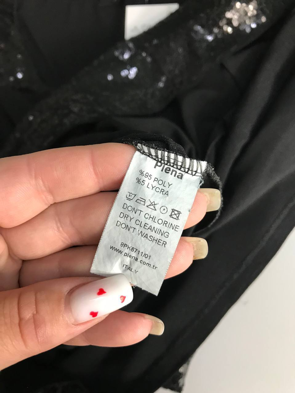 Платье piena расшитое пайетками, маркировка М, визуально 44 размер