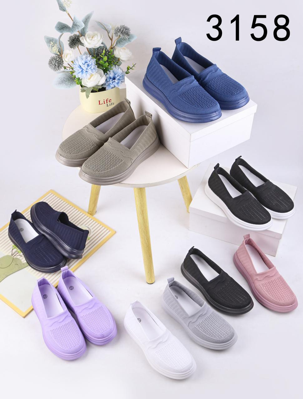 Кеды по 10 пар (36-41)р. / 3158