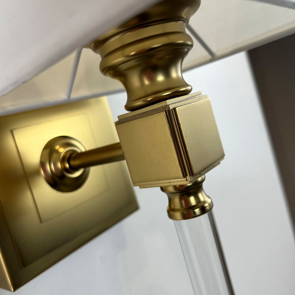 Бра Regina Andrew Crystal Sconce Brass By Imperiumloft