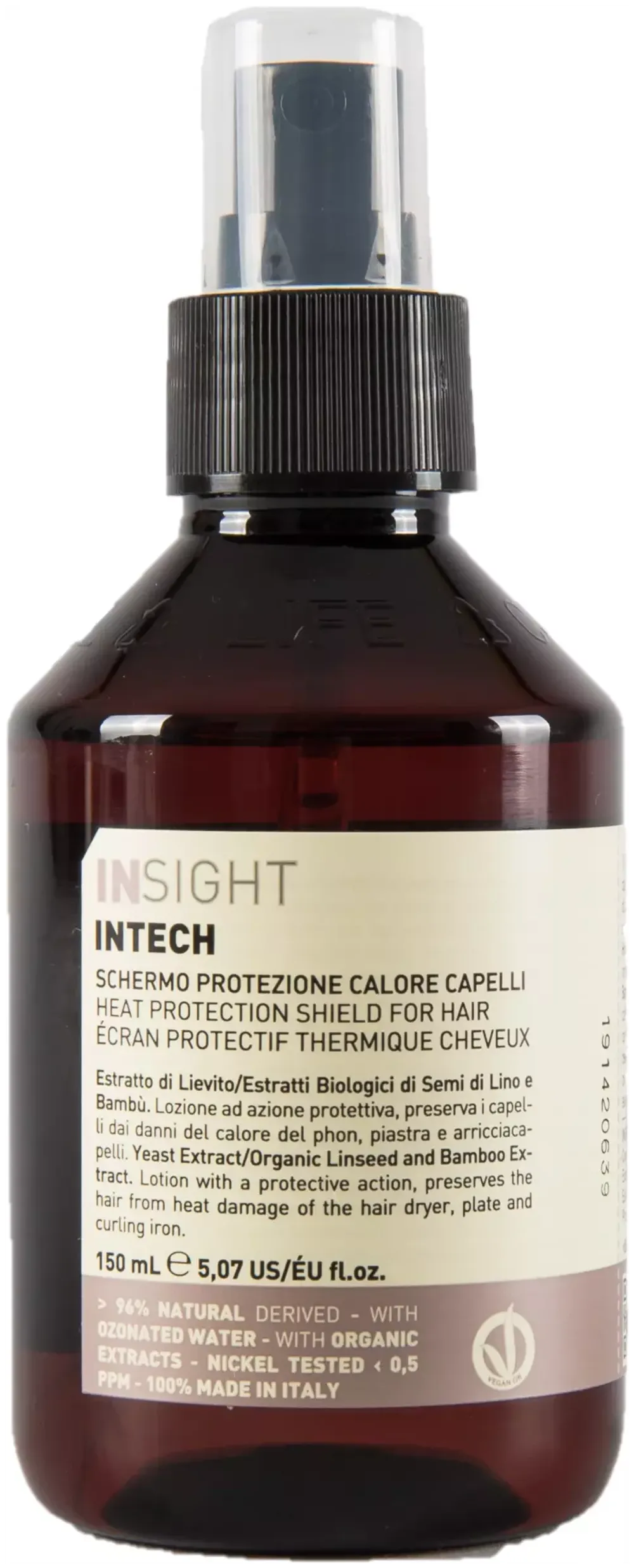 Спрей-термозащита для волос INSIGHT Intech Heat Protection Shield For Hair 150 мл