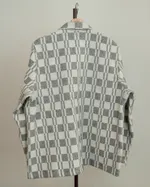 Купить Куртка Soeurs в Клетку бело-серая Куртка Soeurs в Клетку бело-серая