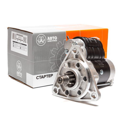 9-182-780 AE Стартер редукторный, МТЗ, дв. ММЗ, 12 В, 3.5/4.9 кВт, 10 зуб., увеличенной мощности, со