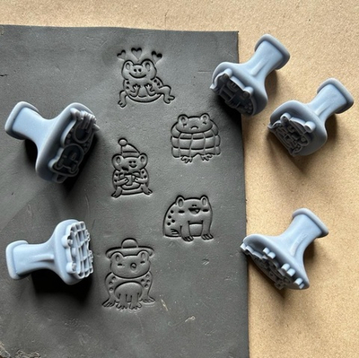 Набор штампов «Лягушки»