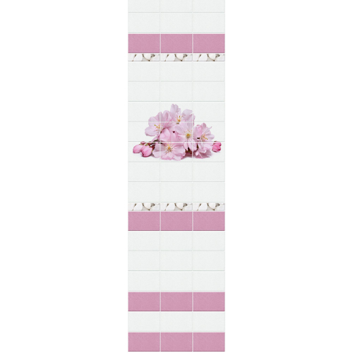 Панель ПВХ Novita Light 3D Нежность узор 2700х250мм