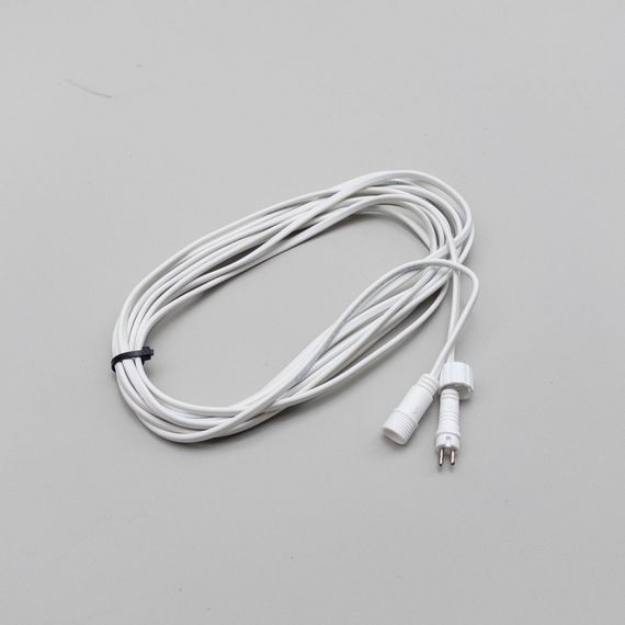 Соединитель 5 м. для нитей 24В. без возможности управления, провод белый ПВХ, IP65, LTC (SLL5m-8-1)