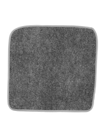 Ковры MAN TGX с 2-мя ящиками (автомат) (экокожа, черный, серый кант, серая вышивка)