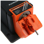 Точильный станок PATRIOT BG100, универсальный, защитный экран, 1350 об./мин., 8 мм