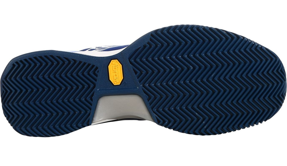 Мужские кроссовки теннисные Lotto Raptor Hyperpulse 100 Clay - royal gem/all white/blue