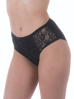 Трусики-слипы с кружевными элементами по бокам (Размер: XXL) (Цвет: бежевый)