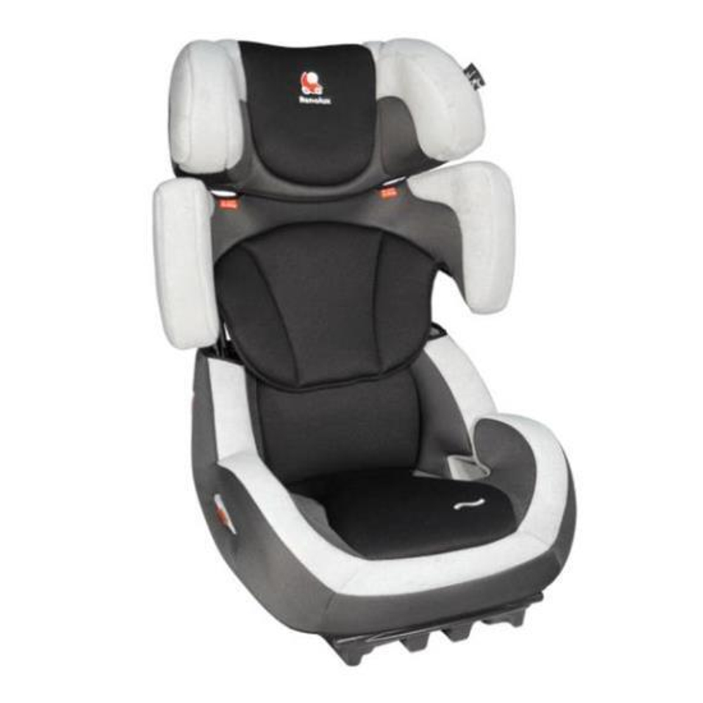 Детское автокресло Renolux Step гр. 2/3 (Чёрный/серый)