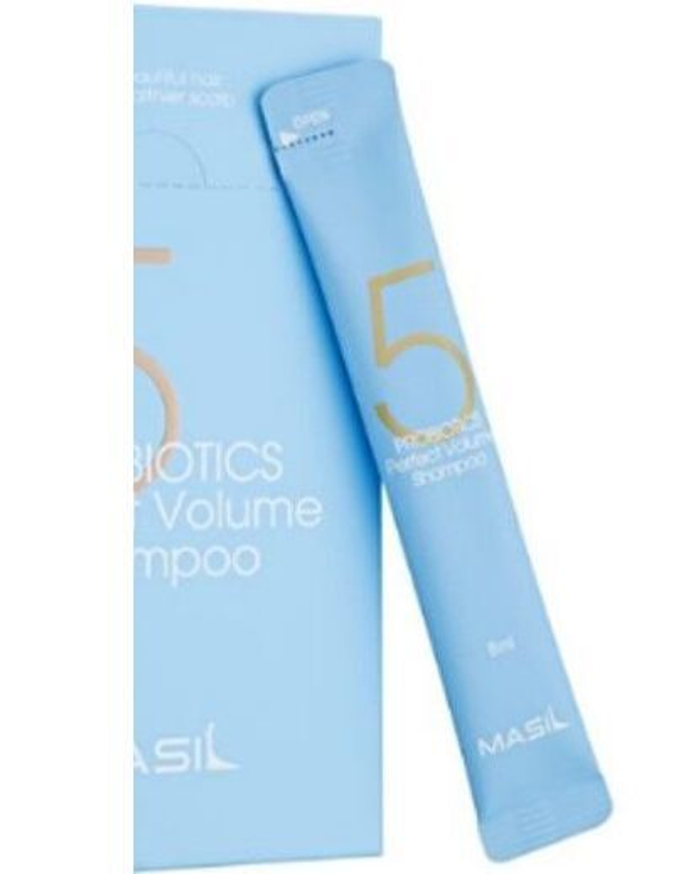 Шампунь для объема волос с пробиотиками Masil 5 Probiotics Perfect Volume Shampoo, 8мл