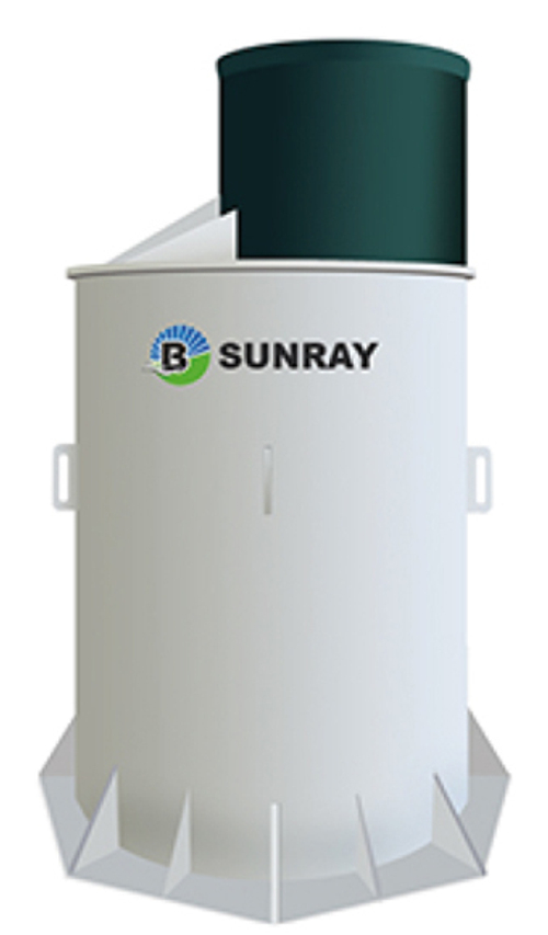 Кессон из полипропилена Юнилос SUNRAY-4(1260x1260x2000см;104кг;) - арт.560655