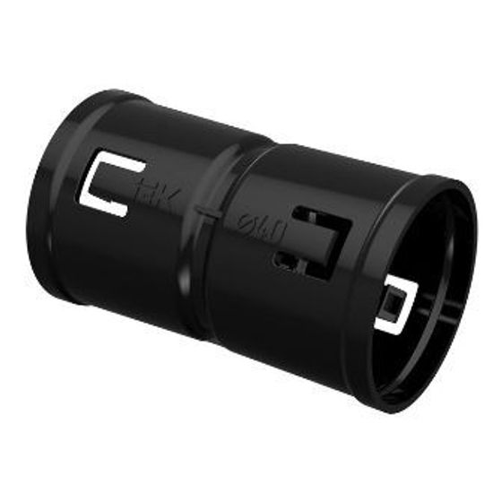 Муфта соединительная для двустенной трубы d40 IEK CTA12D-M040-K02-R