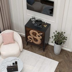 Комод Серпентис с 3 ящиками Найт