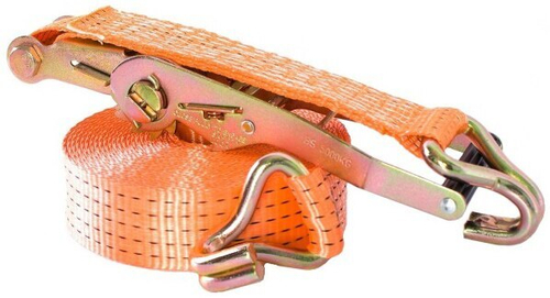 Ремень крепления груза с храповиком 2,5-5т,10 м, ширина ленты 50 мм