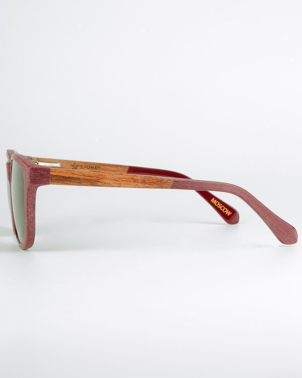 Очки солнцезащитные Spunky URANUS 6 Red wood. dark brown - фото 4
