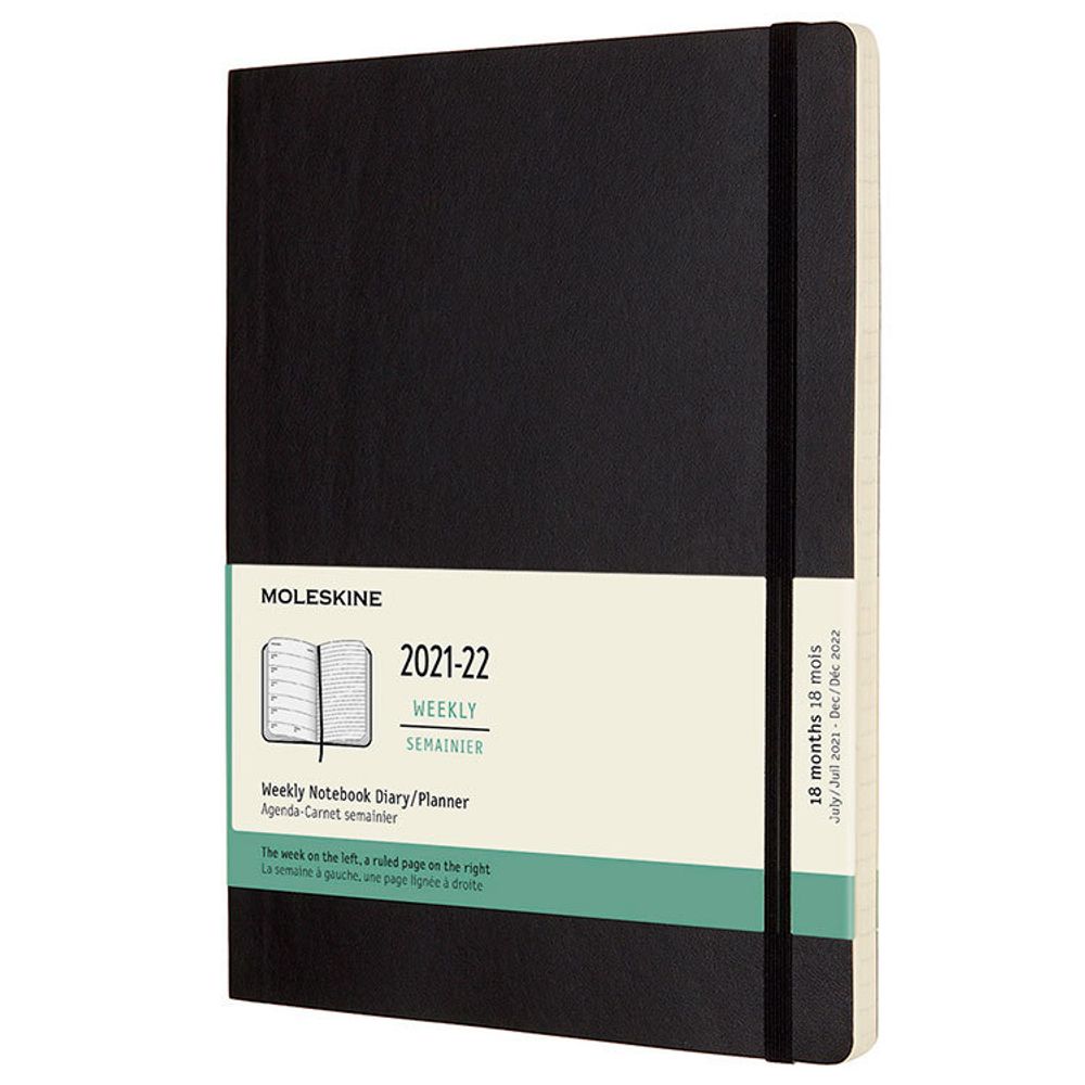 Еженедельник Moleskine Academic WKNT XLarge гибкий (DSB18WN4)