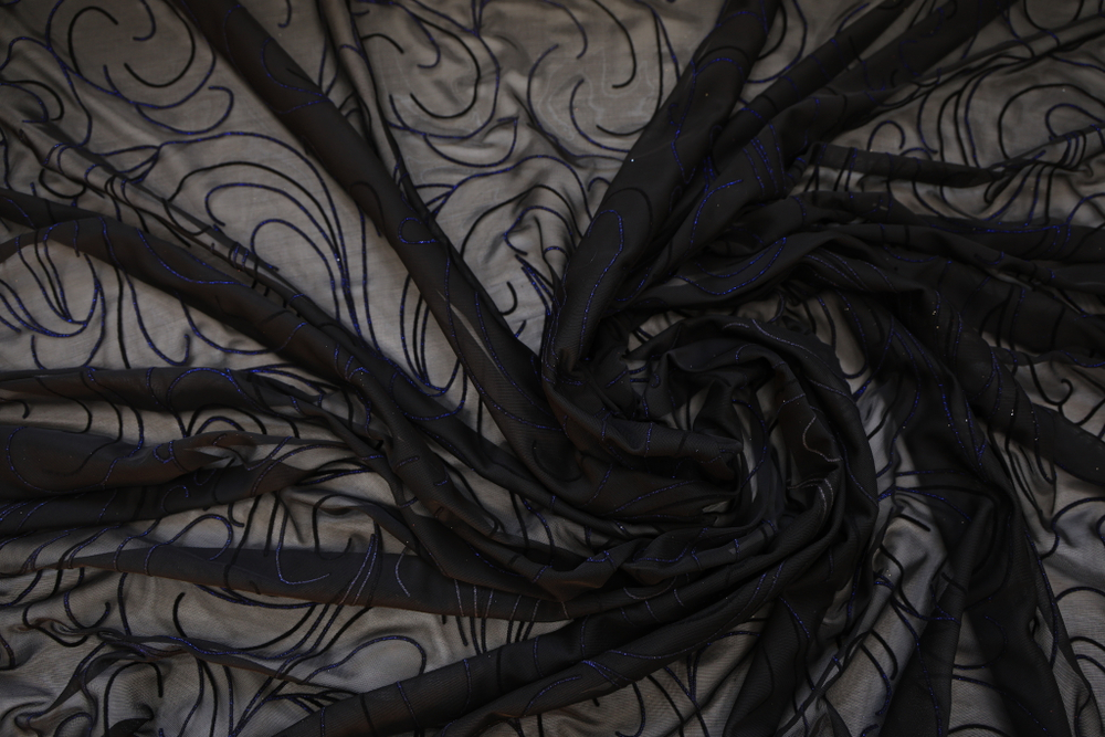 Шифон вышивка