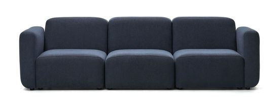 Neom La Forma трехместный модульный диван цвет синий
