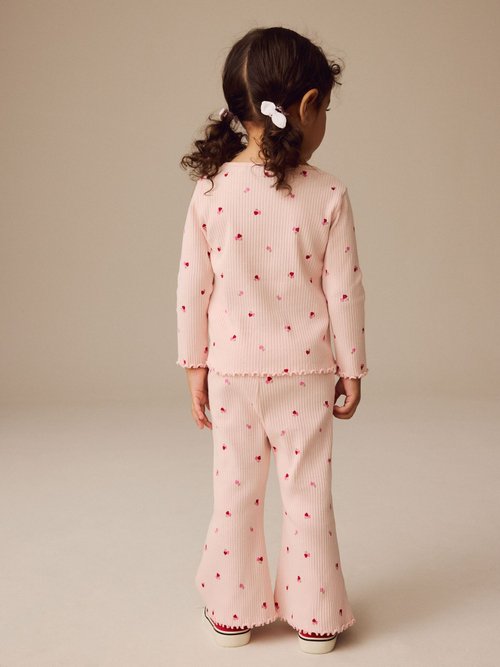 Лонгслив для девочки Next E46-540, Розовый