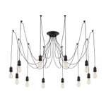 Citilux Эдисон CL451122 Люстра паук Венге