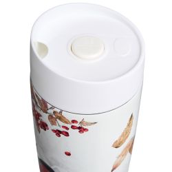 ТЕРМОКРУЖКА AGNESS "СНЕГИРИ" 360МЛ