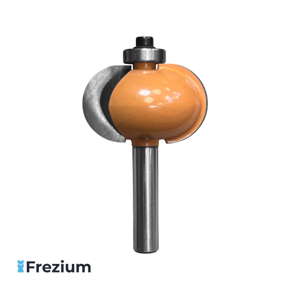 Кромочная галтельная фреза по дереву 38x8x24 R12