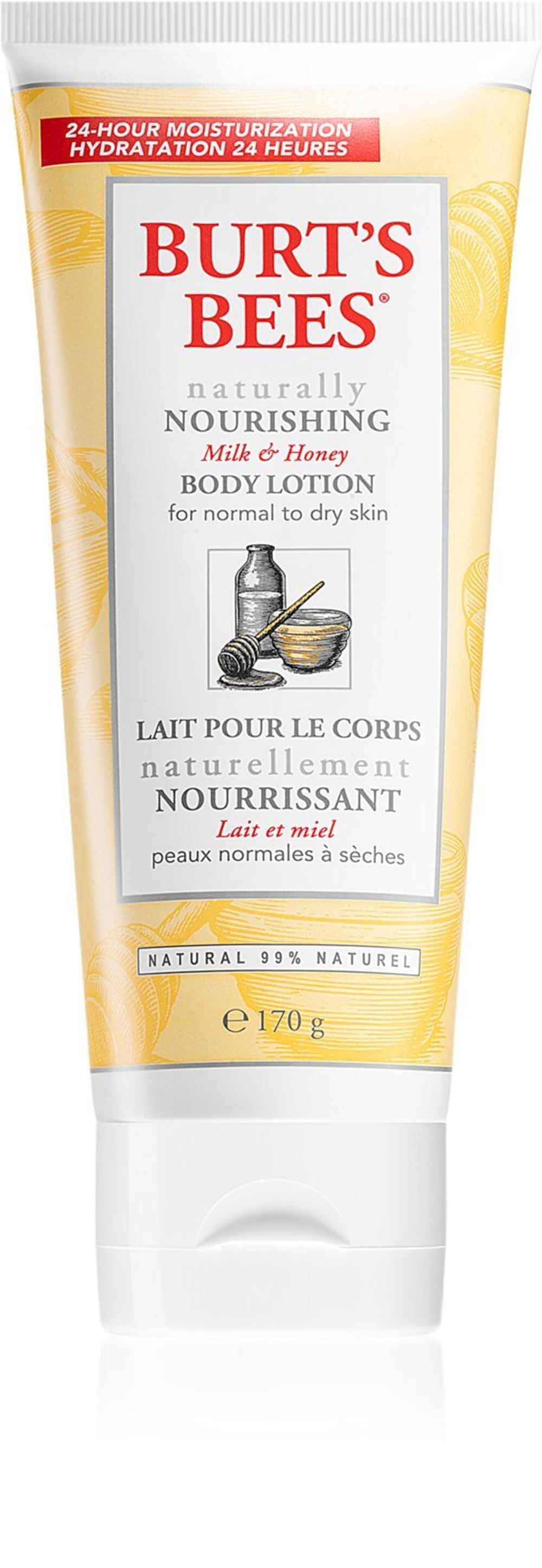 Burt’s Bees Milk & Honey - лосьон для тела с молоком и медом /   170  g  / GTIN 792850006638