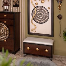 Банкетка Heri 1 Каштан