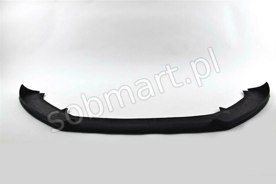 Юбка на передний бампер V.1 для Audi A4 B8 2007-2012 Sedan/Avant