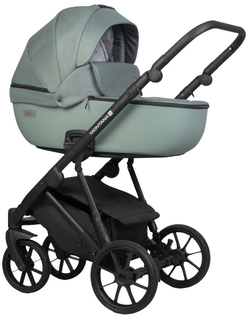 Детская коляска Riko Basic Montana Plus X 3 в 1 41 Green (зеленый)