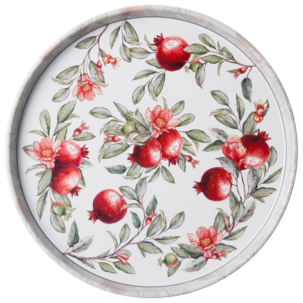 Поднос сервировочный 33*2,1см Agness, 898-250