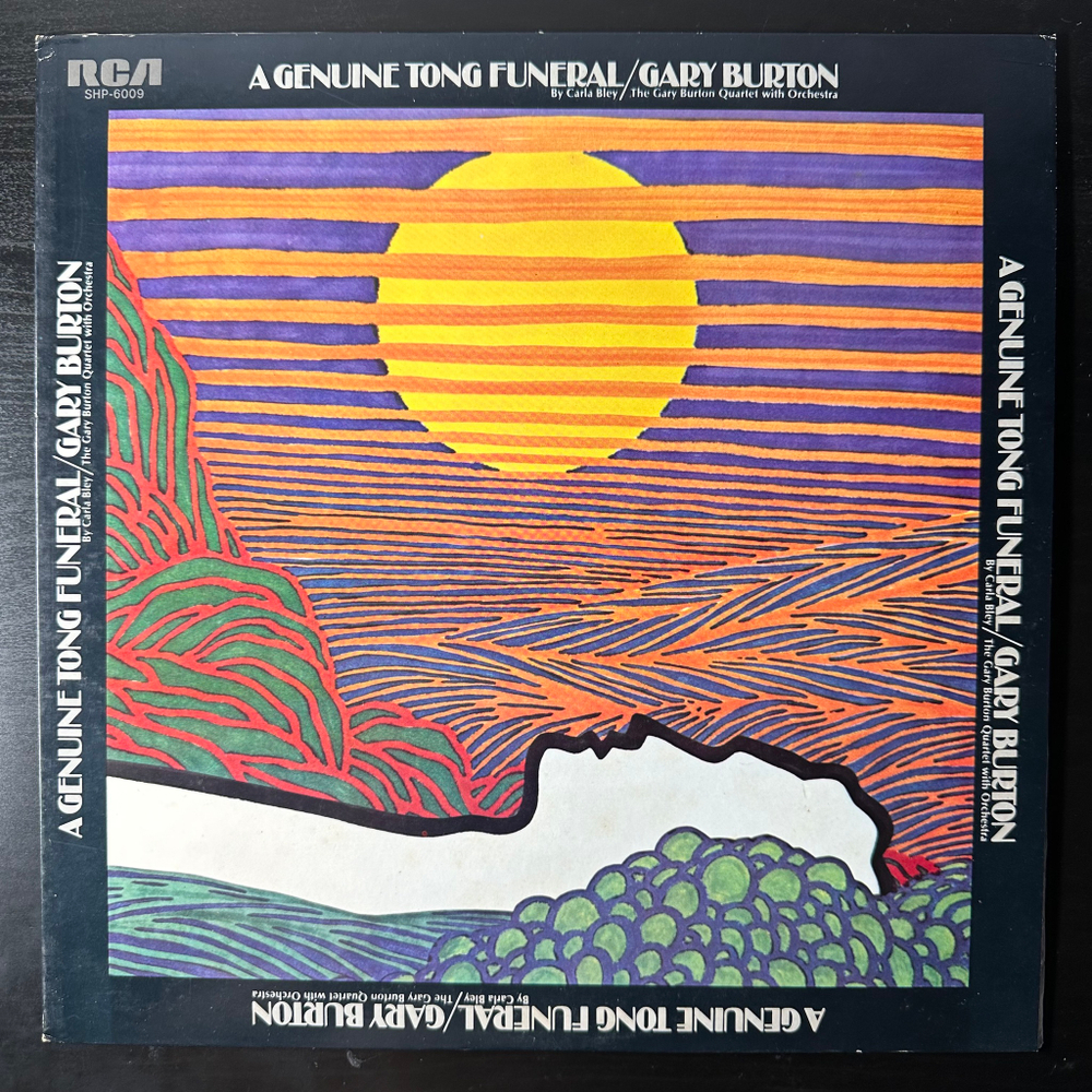 The Gary Burton Quartet With Orchestra / Carla Bley ‎– A Genuine Tong Funeral (Япония 1969г.)