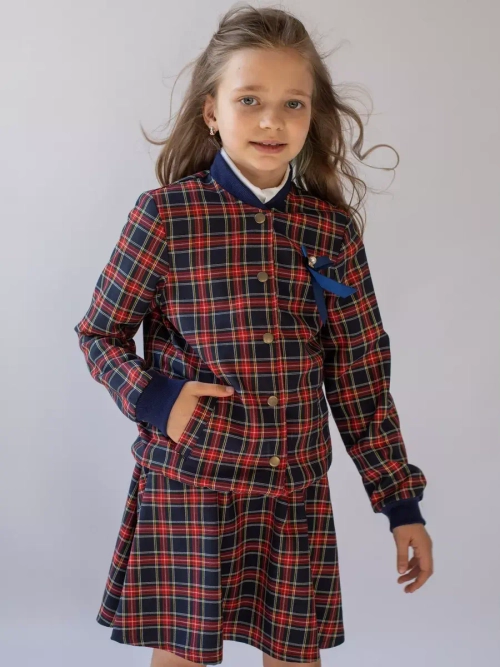 Жакет спортивный школьный пиджак бомбер