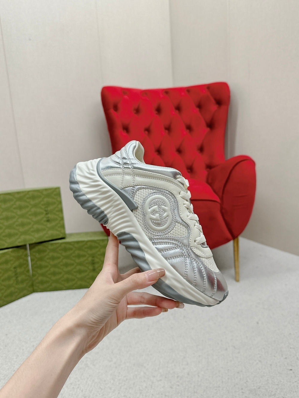 Gucci Ripple Sneaker