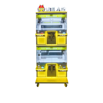 Автомат с игрушками HI GRAB SMALL STATION YELLOW 4- PERSON DOLL MACHINE