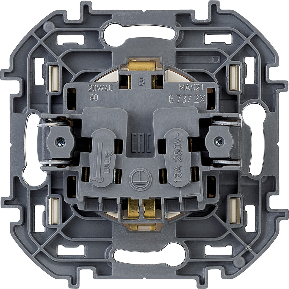 Розетка с заземлением без шторок 16А 250В слоновая кость Inspiria Legrand