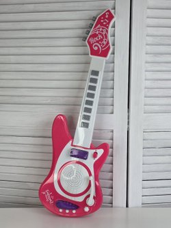Гитара музыкальная с микрофоном, детская (200692442)