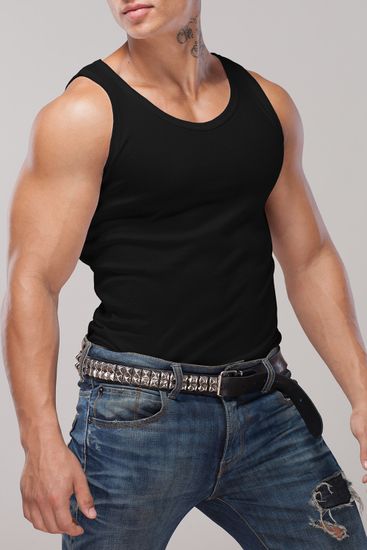 Мужская майка R-04 Черный