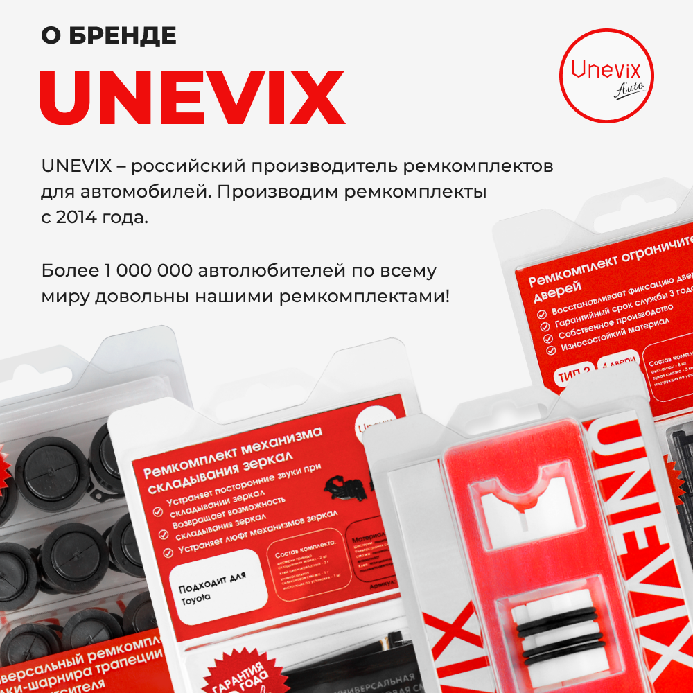 Ремкомплект рулевой рейки для ЭУР Toyota COROLLA ALLEX (I) [Кузов: ZZE 121] правый руль (01.2001-10.2006) (R-1)