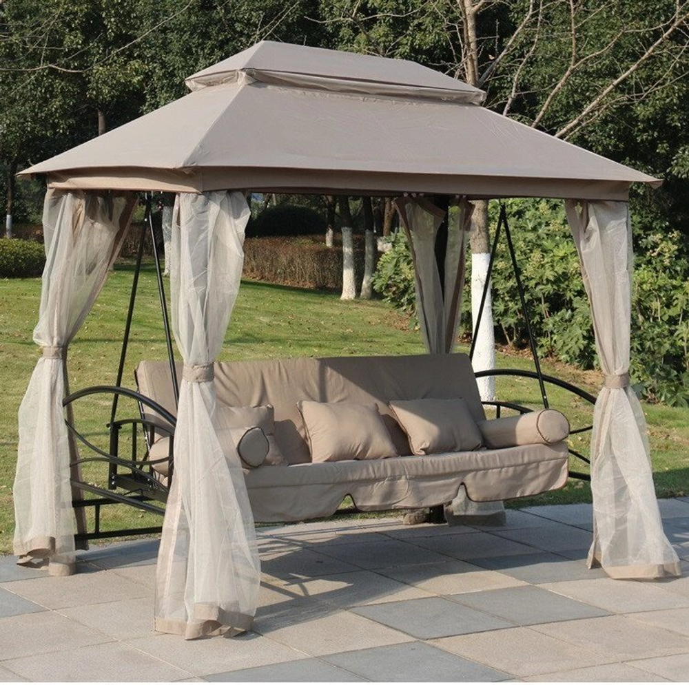 Качели садовые раскладные Arabo MAX