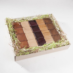 Деревянные кубики 5 пород , 20 шт Леснушки